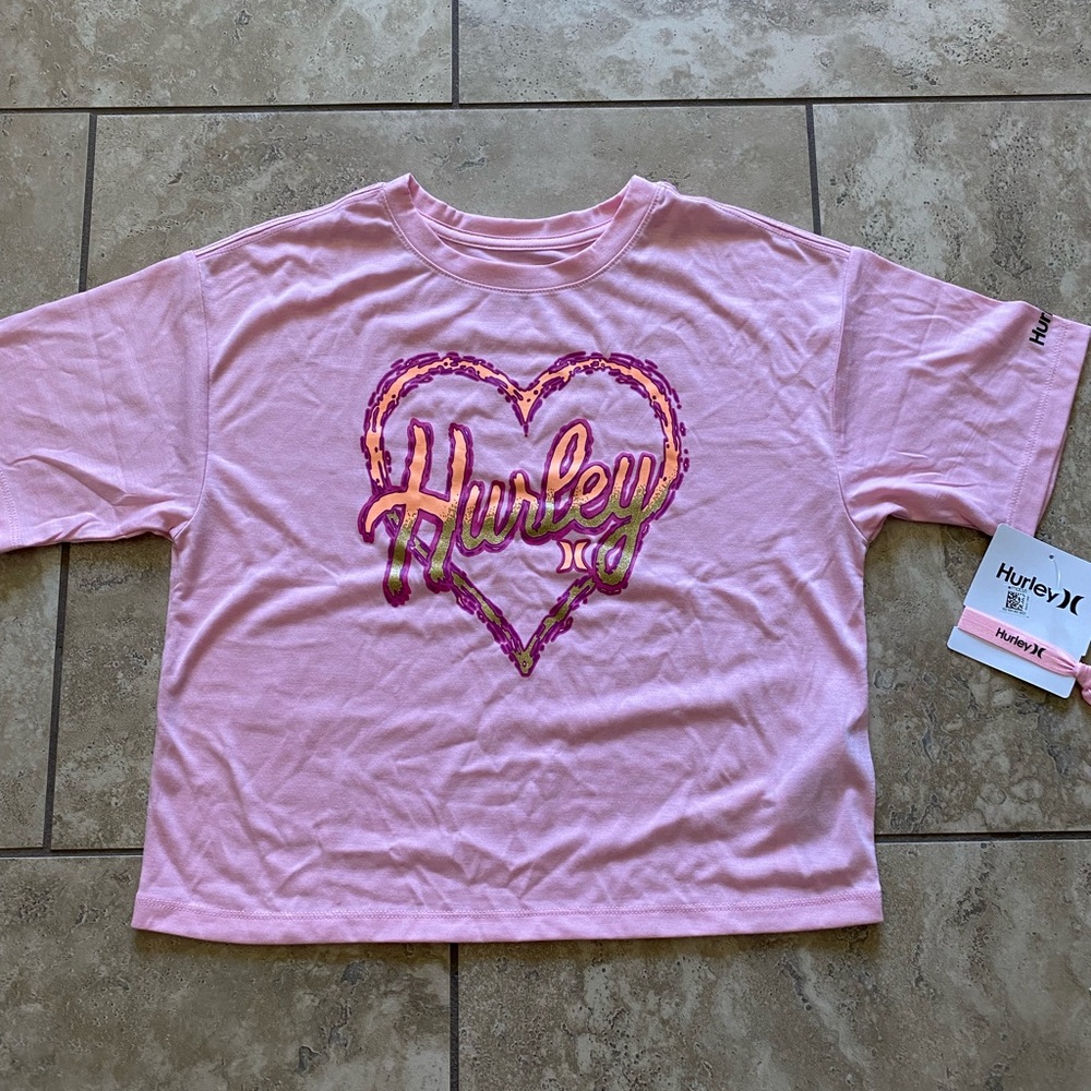 Girls Hurley t shirt